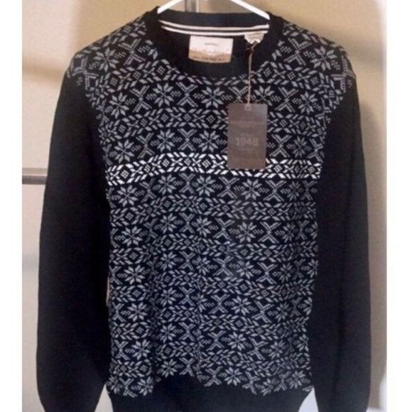 WEATHERPROOF Mens Black Knit Sweater Sz LRG NWT - Picture 10 of 12